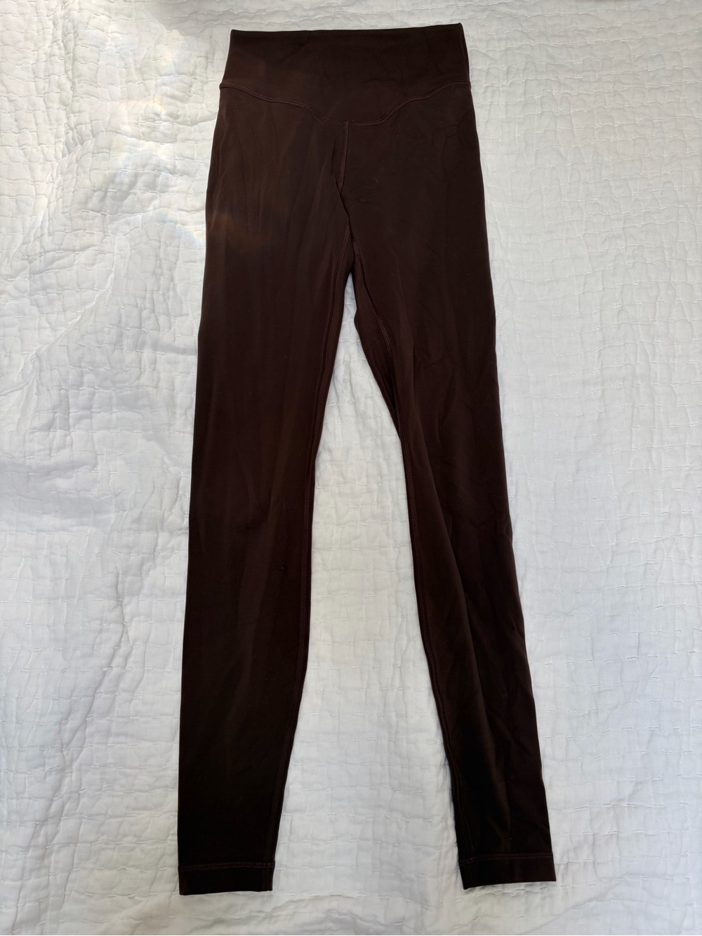 lululemon athletica Women's Brown High-Rise Full-Length Leggings